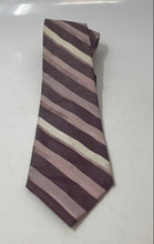 Load image into Gallery viewer, Calvin Klein Mens Multicolor Striped Adjustable Long Formal Designer Tie
