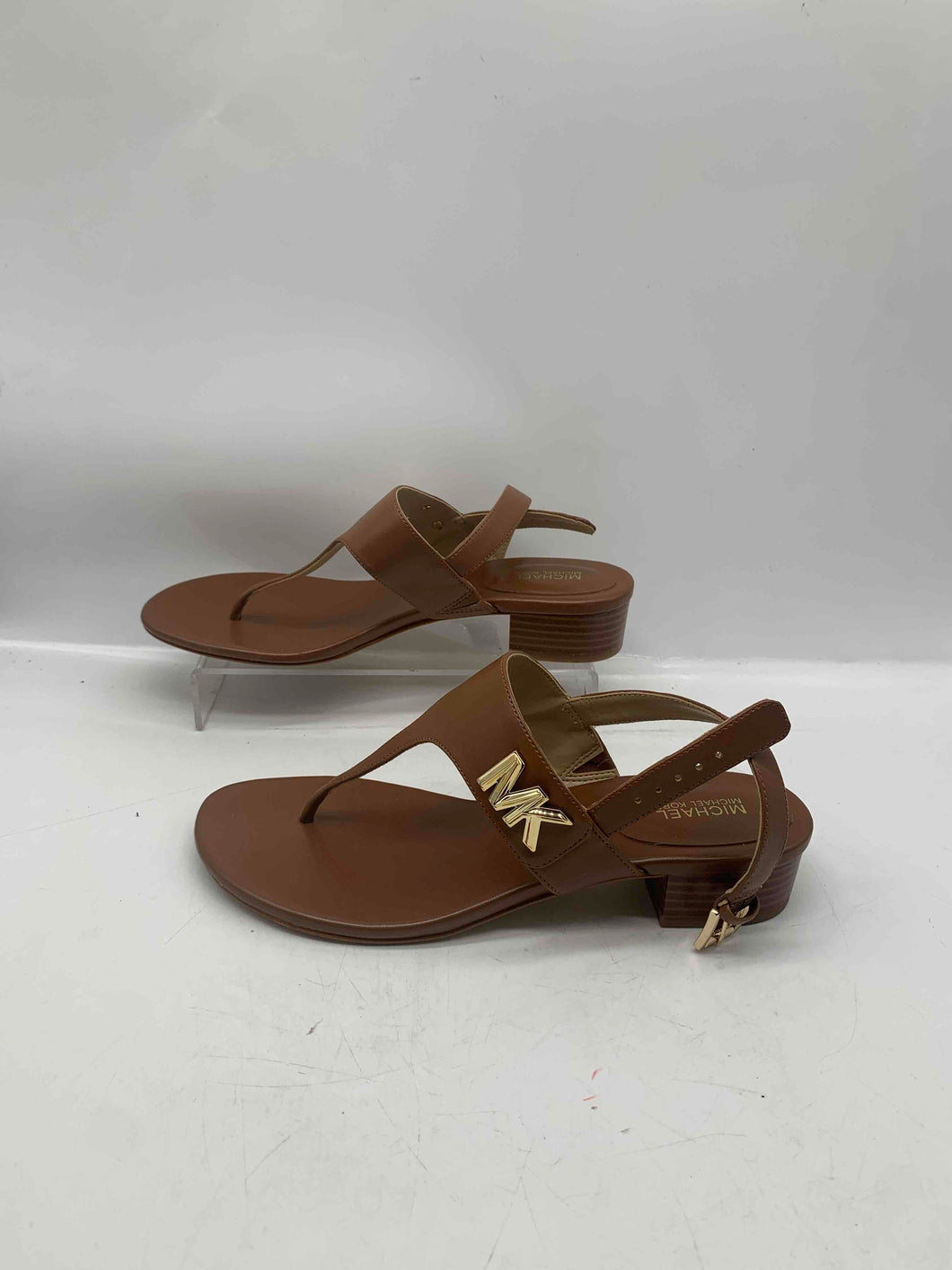 Michael Kors Womens Flat Brown Sandal Size 7.5
