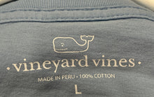Load image into Gallery viewer, Vineyard Vines Mens Blue Long Sleeve Crew-Neck Pullover T-Shirt Size L
