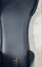 Load image into Gallery viewer, Melissa Womens Black Bow Open Toe Slip-On Ballet Flats Size 9
