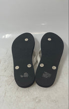 Load image into Gallery viewer, Coach Womens Amel Black White Check Slip-On Open Flip-Flop Sandals Size 7-8
