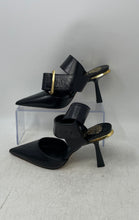 Load image into Gallery viewer, Vince Camuto Womens Black Leather Pointed Toe Mule Heels Size US 6M EUR 36.5
