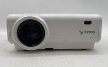 Load image into Gallery viewer, Toptro Model TR21 White Bluetooth 1080P Video Portable LED Projector Not Tested
