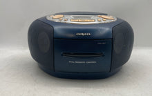 Load image into Gallery viewer, Aiwa CD Stereo Radio Cassette Recorder Boombox Model CSD-TD49 Untested
