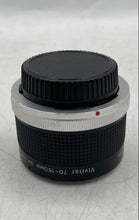 Load image into Gallery viewer, Vivitar 70-150mm Black Silver Multiplier 2X C FD Cameras Accessories Lens
