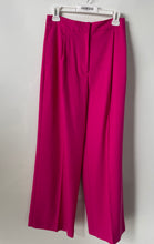 Load image into Gallery viewer, Zara Womens Pink Pleated Front Slash Pockets Wide-Leg Dress Pants Size Medium
