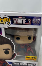 Load image into Gallery viewer, Funko Pop! Marvel What If...? Zombie Hunter Spidey #947 Bobblehead Figure
