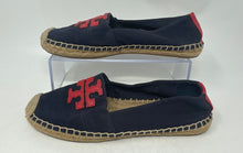 Load image into Gallery viewer, Authentic Tory Burch Womens Weston Multicolor Espadrille Flats Size 6.5M
