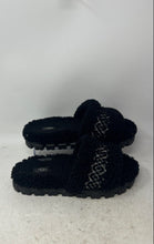 Load image into Gallery viewer, Ugg Womens Cozetta Black Braided Round Toe Slip-On Slide Slippers Size 6
