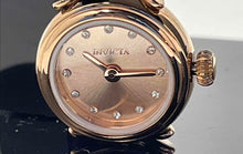 Load image into Gallery viewer, Authentic Invicta Mini Angel Women's Rose Gold-Tone Ring Watch

