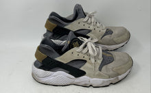 Load image into Gallery viewer, Nike Mens Air Huarache 318429-005 Beige Black Gray Lace-Up Sneaker Shoes Size 11

