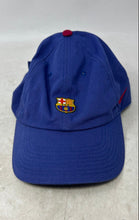 Load image into Gallery viewer, Nike Mens Blue Cotton FC Barcelona Adjustable Heritage86 Baseball Cap One Size
