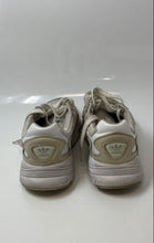 Load image into Gallery viewer, Adidas Womens Falcon B28128 Beige Lace-Up Low Top Sneakers Shoes Size 7.5

