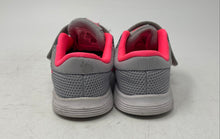 Load image into Gallery viewer, Nike Kids Revolution 4 943308-003 Gray Pink Hook &amp; Loop Sneaker Shoes Size 10C
