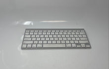 Load image into Gallery viewer, Apple A1314 Silver White Portable Wireless Compact Keyboard Not Tested
