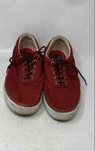 Load image into Gallery viewer, Sperry Mens Red White Canvas Round Toe Lace-Up Sneakers Shoes Size 13M
