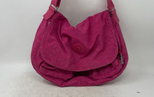 Load image into Gallery viewer, Kipling Womens Magenta Inner Pocket Magnetic Adjustable Strap Shoulder Bag

