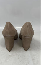 Load image into Gallery viewer, Vince Camuto Womens Candera Beige Leather Pointed Toe High Pump Heels Size 9M
