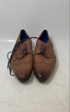 Load image into Gallery viewer, Ted Baker Mens Ollivur Brown Leather Elegant Brogue Dress Shoes Size 9.5
