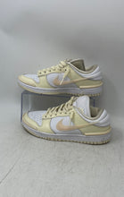 Load image into Gallery viewer, Nike Womens Dunk Low Twist DZ2794-104 White Yellow Lace-Up Sneaker Shoes Size 7
