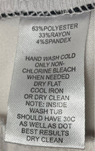 Load image into Gallery viewer, Calvin Klein Womens White Black Flat Front Straight Leg Trouser Pants Size 2
