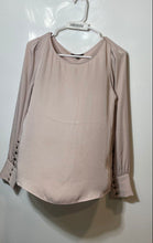 Load image into Gallery viewer, Express Womens Pink Long Sleeve Round Neck Pullover Blouse Top Size Small
