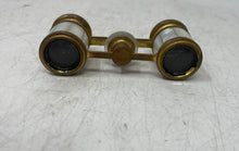 Load image into Gallery viewer, Vintage HSPT Optics Mother Of Pearl Compact Binoculars With Case
