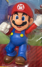 Load image into Gallery viewer, JAKKS Pacific World Of Nintendo Super Mario W/ Mushroom Action Figure Sealed
