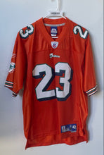 Load image into Gallery viewer, Reebok Mens Orange Miami Dolphins Ronnie Brown #23 Football NFL Jersey Size M
