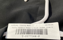 Load image into Gallery viewer, Banana Republic Womens Black Single-Breasted One-Button Blazer Jacket Size 4
