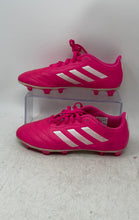 Load image into Gallery viewer, Adidas Girls Goletto VIII ID6119 Pink White Athletic Soccer Cleats Size 4.5
