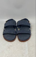 Load image into Gallery viewer, Cole Haan Womens Findra W25747 Blue Opne Toe Buckle Strappy Sandals Size 7B
