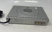Load image into Gallery viewer, Coby Silver Dolby Digital MP3 Ultra Compact Portable DVD Player Powers On
