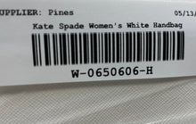 Load image into Gallery viewer, Kate Spade New York Womens Cedar Street Hayden White Leather Zipper Tote Handbag
