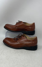 Load image into Gallery viewer, Johnston &amp; Murphy Mens Brown Leather Lace-Up Oxford Dress Shoes Size 8 1/2M
