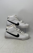 Load image into Gallery viewer, Nike Womens Sweet Classic High 354697-101 White And Black Sneakers Shoes Size 9
