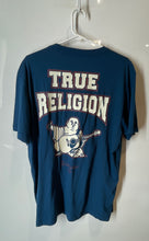 Load image into Gallery viewer, True Religion Mens Blue Short Sleeve Round Neck Pullover T-Shirt Size XL
