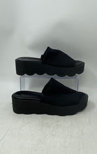 Load image into Gallery viewer, Donald Pliner Womens Black Slip-On Open Toe Platform Slide Sandals Size 8.5
