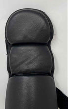 Load image into Gallery viewer, Title Boxing Black Leather Adjustable 2 Pcs MMA Shin Guards Size Large
