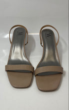 Load image into Gallery viewer, Worthington Womens Camel Beige Open Toe Block Heel Slingback Sandals Size 11
