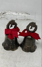 Load image into Gallery viewer, International Silver Co.Silver Plated Christmas 1997 Bell Wreath Ornaments 2 Pcs
