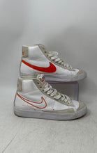 Load image into Gallery viewer, Nike Womens Blazer Mid '77 SE White Beige Orange Sneaker Shoes Size 6

