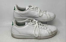 Load image into Gallery viewer, Adidas Mens Neo Cloudfoam White Green Lace-Up Low Top Sneaker Shoes Size 10.5
