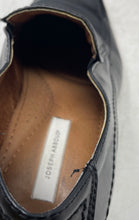 Load image into Gallery viewer, Joseph Abboud Mens Black Leather Square Toe Slip-On Loafer Shoes Size 12M

