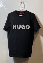 Load image into Gallery viewer, Hugo Boss Mens Black Short Sleeve Crew Neck Pullover T-Shirt Size Medium
