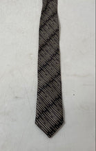 Load image into Gallery viewer, Capuccini Mens Gray Printed Silk Adjustable Formal Designer Tie

