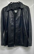 Load image into Gallery viewer, Bohno Womens Black Collared Long Sleeve Button-Front Jacket Size 44
