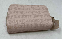 Load image into Gallery viewer, Juicy Couture Womens Beige Monogram Print State Of My Heart Zip-Around Wallet

