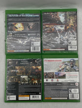 Load image into Gallery viewer, Lot Of 4 Pcs Assorted Microsoft Xbox One Multiple Genre ESRB Rated Video Games
