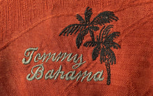 Load image into Gallery viewer, Tommy Bahama Mens Dark Rust Silk Short Sleeve Collared Button-Up Shirt Size XLX
